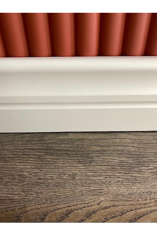 10 Cm Yalı Serisi U Model Lake Beyaz Pvc Süpürgelik