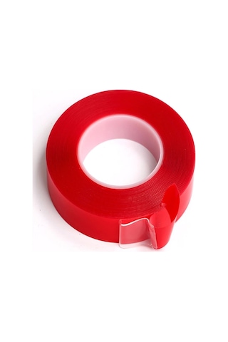 Evyora 2 Metre Şeffaf Ekstra Güçlü Banyo Mutfak Posta Ofis Çift Taraflı Akrilik Silikon Vhb Bant