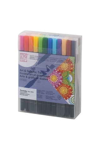 Zıg Art&graphıc Twın Tut-80/48v 48 Li Çok Renkli