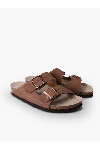 Terlik Kadın Hawaıı G106020 Genuins Velour Terra Kahverengi