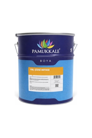 Pamukkale Yol Çizgi Boyası Solvent Bazlı 20 Kg Ral 7044 İpek Gri