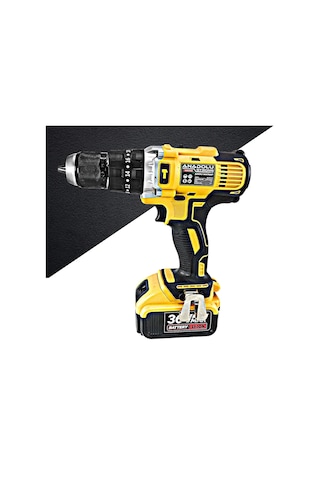 Anadolu Strong ANS1054S 36V 5 Ah Li-ion Çift Akülü Darbeli Matkap Vidalama + Uç Setli