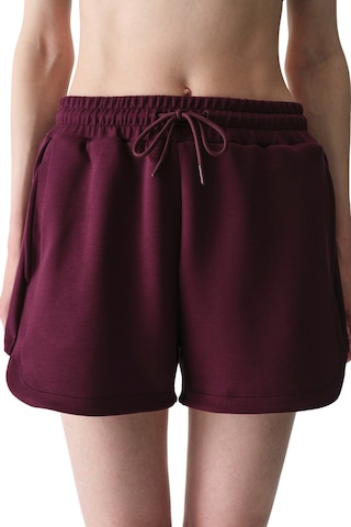 Penti Bordo New Silky Feel Active Şort