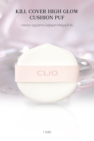 Hassas Uygulama Sağlayan Makyaj Pufu Clio Kill Cover High-glow Cushion Puff