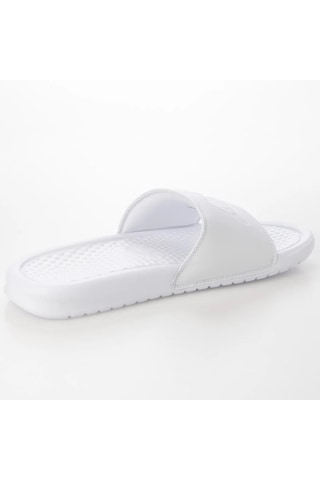Nike Benassi Just Do It Beyaz Kadın Terlik Beyaz