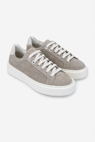 Valmenti Kadın Bej Süet Sneakers & Spor Ayakkabı 1050 01 Bn Ayk Sk24-25 Bej Suet Bej
