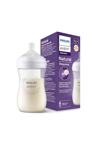 Philips Avent Natural Response Pp Biberon 1 Ay+ 260 Ml, Tepkili B Çok Renkli