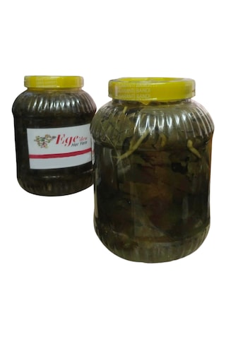 Atça/demirhan Köyü Sultaniye Salamura Asma Yaprak Yeni Mahsul 2 Kg Bidonda