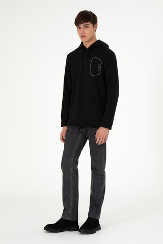 U.s. Polo Assn. Erkek Siyah Sweatshirt 50293310-vr046 Siyah