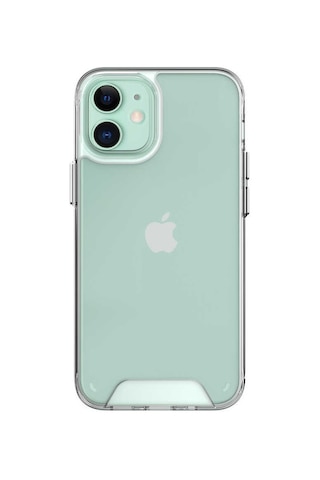 Zore Apple iPhone 12 Mini Uyumlu Omsy Gard Silikon-renksiz