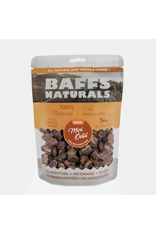 Baffs Naturals Kuzu Mini Atıştırmalık Köpek Ödül Maması 100 G
