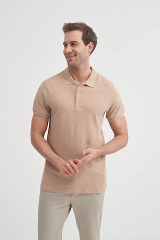 Cazador 46130 Polo Pıke Tshırt Erkek Polo Yaka Safari Tişört Bej