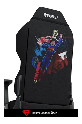 Exvega Andromeda Superman Masajlı Oyuncu Koltuğu Dokuma Kumaş