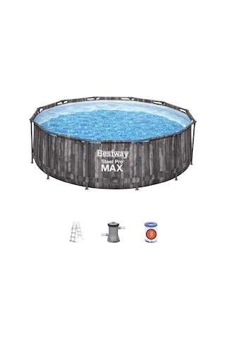 Bestway 5614x Steel Pro Max Yer Üstü Prefabrik Havuz Seti 3,66 M X 1,00 M