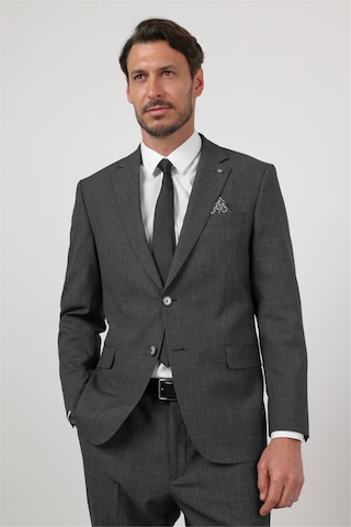 İmza Siyah Mono Yaka 4 Drop Comfort Fit Tam Astar Esnek Takım Elbise 1001260168