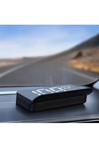 Ally M3 Hud Obd2 Head-up Display Dijital Hız Göstergesi E-obd Ve Gps Destekli Obd Arayüzlü - Alarmlı Ön Cam Ekran