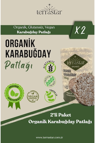 Terrastar Organik Karabuğday Patlağı 2'li