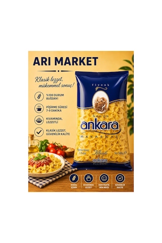 Arı Gıda Ankara Makarna Fiyonk 500 Gr