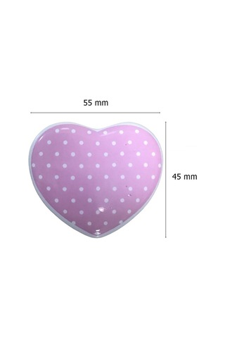 Eymenyapimarket Tomurcuk Porselen Çocuk Odası Kalp Düğme Mobilya Dolap Kulp (97146078)