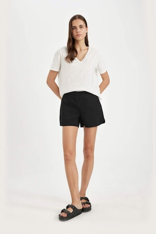 DeFacto Regular Fit Deniz Şortu-Fall in Love T5639AZ24SMBK27 Siyah