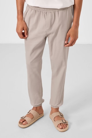 Tommylife Taş Standart Fit Dokuma Hafif Esnek Chino Erkek Pantolon - 82176 Taş