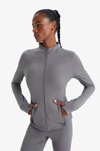 Defacto Defactofit Slim Fit Dar Kesim Dik Yaka Hırka E9676ax25auar129 Antrasit