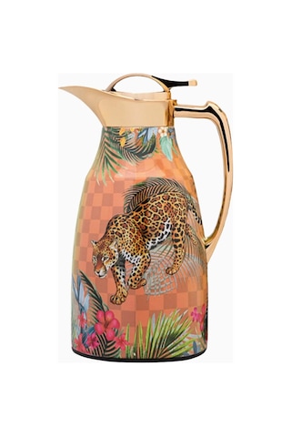 Roomours Leopard Gold Termos 1 Litre Çok Renkli