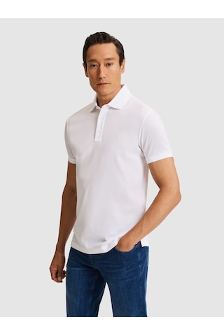 Cacharel Erkek Beyaz Tişört Basic 50320657-vr013