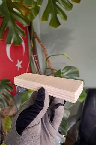 Vixpet Skynest Ahşap Güvercin Tüneği 14 cm 20 Adet Bekar Tüneği | Ahşap Tünek | Dinlenme Tüneği