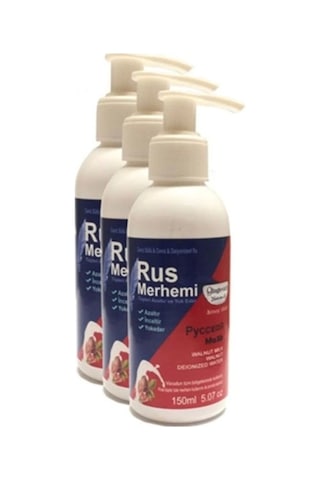 Rus Merhemi Tüy Dökücü Azaltıcı Krem Merhem 150 Ml 3 Adet - 000031kı