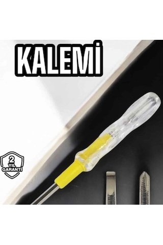 Test Cihazı Kontrol Kalemi Çift Başlıklı Şeffaf Elektrik Testi 32026347