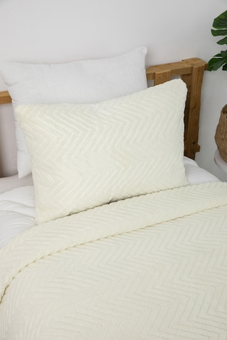 Liena Wellsoft Çift Taraflı 4 Mevsim Tek Kişilik Yatak Örtüsü - K Krem