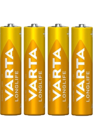 Varta Longlife Aaa 4103 Kalem Pil 4 Lü Paket