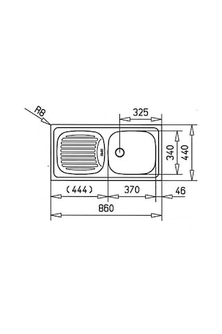Teka Ebm45 Sol Çelik Eviye