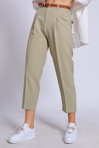 Kemerli Pantolon-haki Haki