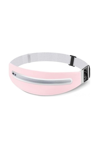 Teltree Gri Spor Bel Çantası - Koşu Ve Fitness İçin Multifonksiyonel, 7.2 İnç Telefon Uyumlu, 60-110 Cm Bel Ölçesi Gri