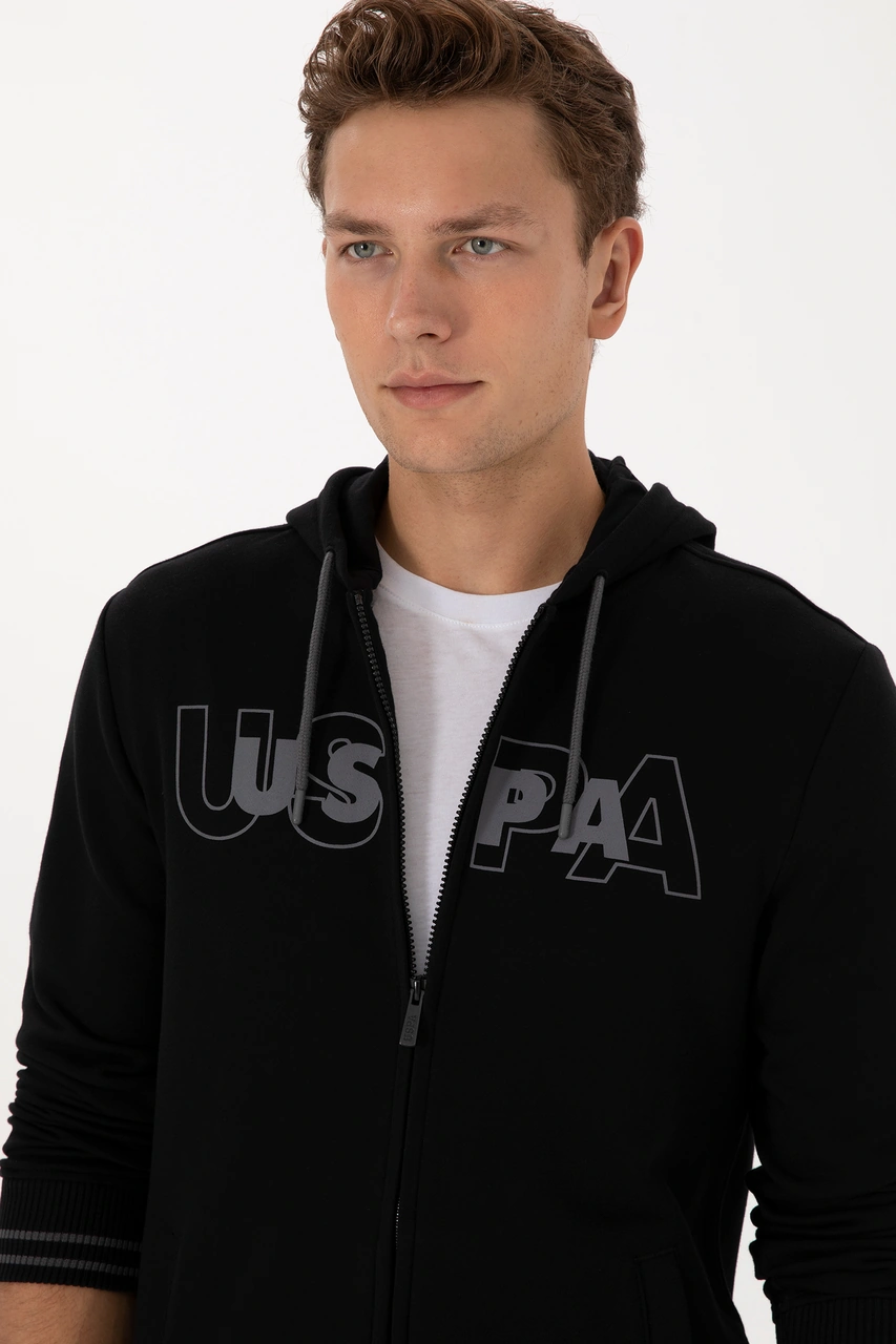 U.s. Polo Assn. Erkek Siyah Hırka Örme 50316355-vr046 Siyah