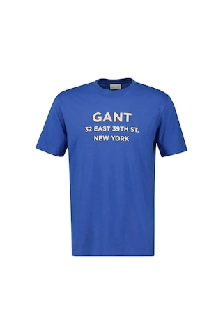 Gant Erkek T-shırt 2003301-407 Mavi