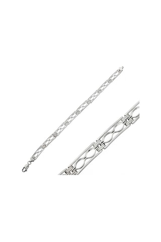 Blackcraft 925 Ayar Gümüş Oksitli Erkek Bileklik Bc-796df1