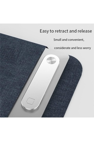 Dizüstü Bilgisayar Ekran Stand Telefon Tutucu Katlama Stand Metal Dizüstü Bilgisayar Yan Montaj Destek Tutucu Universal Stand Siyah