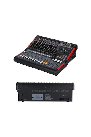 Maxword Dc12-pro 2x99 Dsp Efekt Ses Mikseri 12 Kanal Deck Mixer
