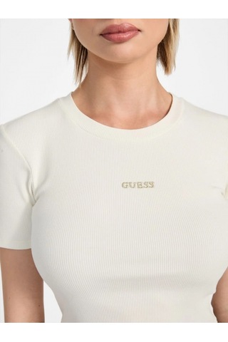 Guess Carla Kadın Krem Aktif Top V5yp08k8rt2-a10f Krem
