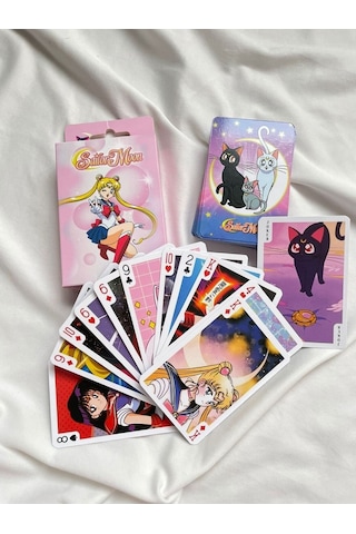 Anime Sailor Moon Iskambil Kartı - Poker Kartı