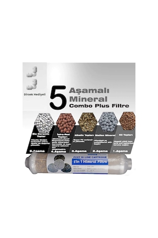 Su Arıtma Cihazı 5'li Mineral Filtre - 5 In 1 Su Arıtma Mineral Filtresi