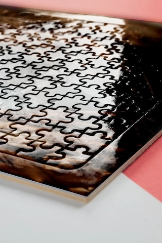 Kişiye Özel Sevgiliye Fotoğraflı Kendinden Ayaklı Yapboz Puzzle -