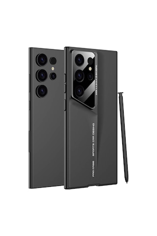 Galaxy Uyumlu S24 Ultra Kılıf Ultra İnce Kameralı Korumalı Sert Rubber Procase Kılıf