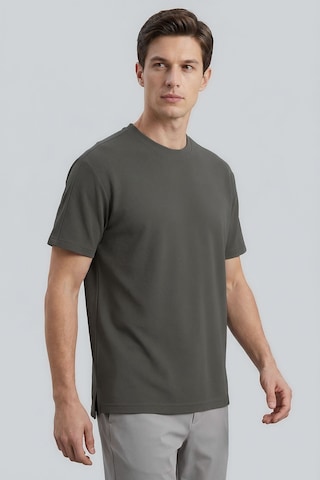 Haki Rahat Form Esnek Nefes Alabilir Erkek T-shirt - 88495