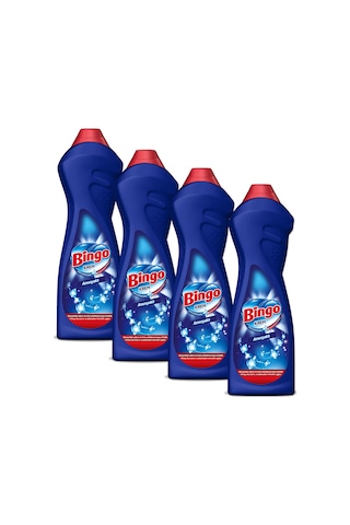 Bingo Krem Banyo Yüzey Temizleyici Amonyaklı 4 x 750 ML