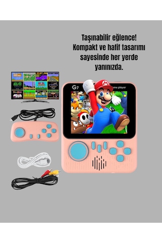 Mey Najmaddin 666 Oyunlu Retro Game Console Tv Ve Çift Gamepad Desteği Najmaddin