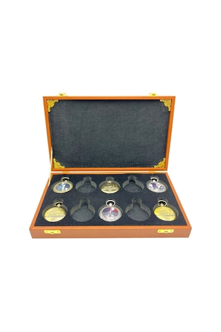 Cep Saati Koleksiyon Kutusu 10 Lu Deri Taba